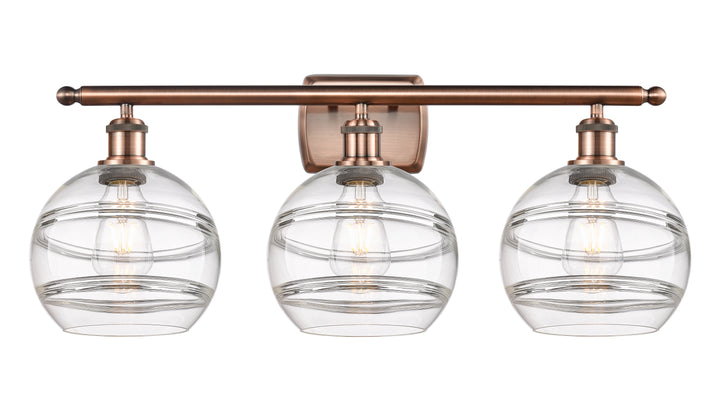 Innovations Lighting Rochester 8" Bath Vanity Light - Antique Copper