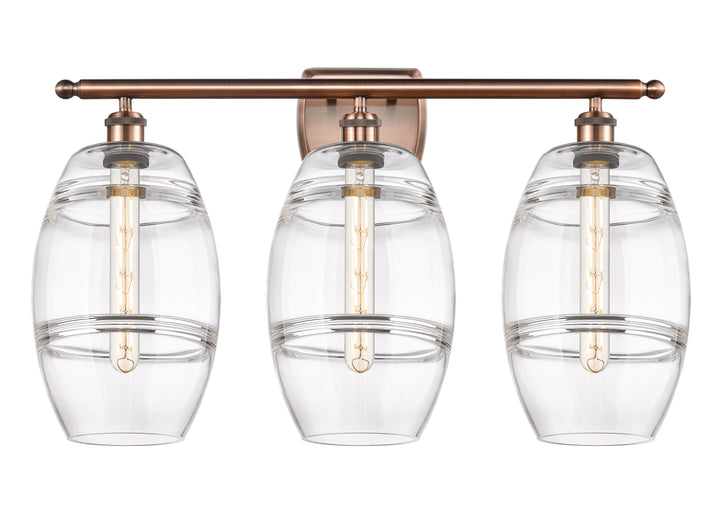 Innovations Lighting Vaz 8" Bath Vanity Light - Antique Copper