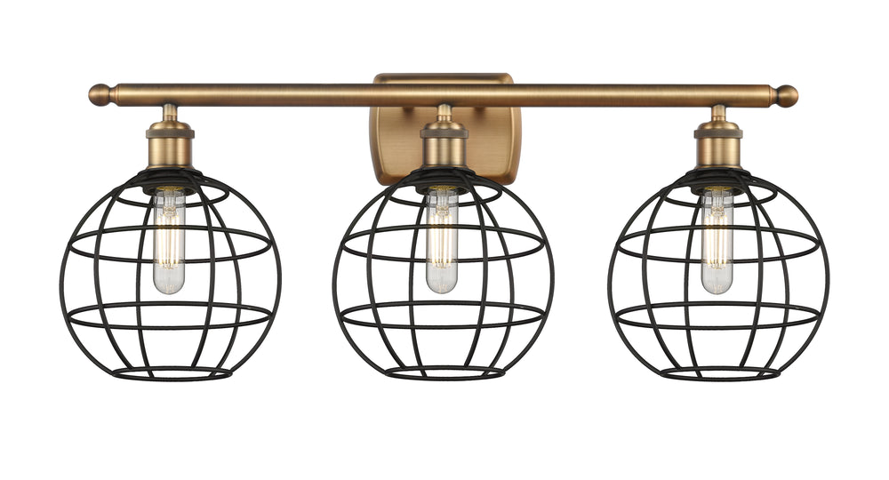 Innovations Lighting Lake Placid 8" Bath Vanity Light - Brushed Brass
