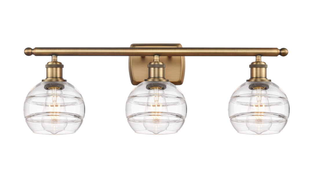 Innovations Lighting Rochester 6" Bath Vanity Light - Brushed Brass