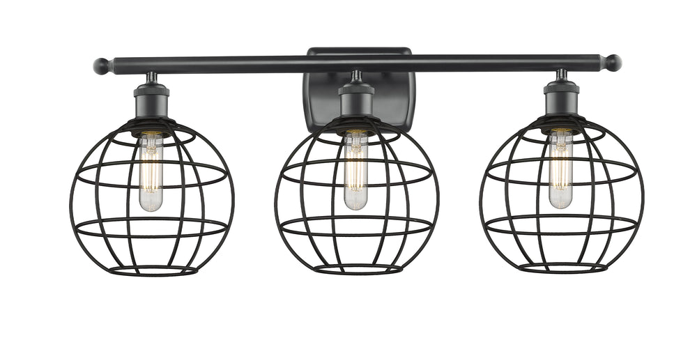 Innovations Lighting Lake Placid 8" Bath Vanity Light - Matte Black