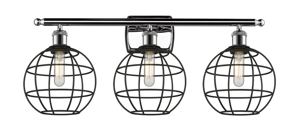 Innovations Lighting Lake Placid 8" Bath Vanity Light - Polished Chrome