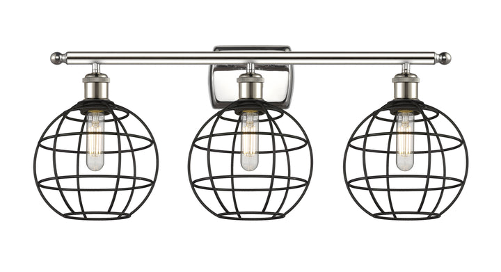 Innovations Lighting Lake Placid 8" Bath Vanity Light - Polished Nickel