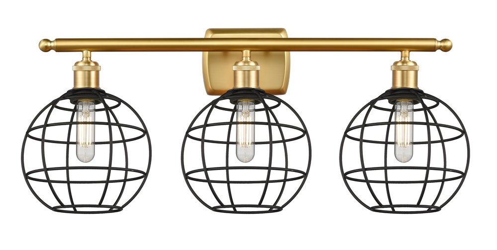 Innovations Lighting Lake Placid 8" Bath Vanity Light - Satin Gold