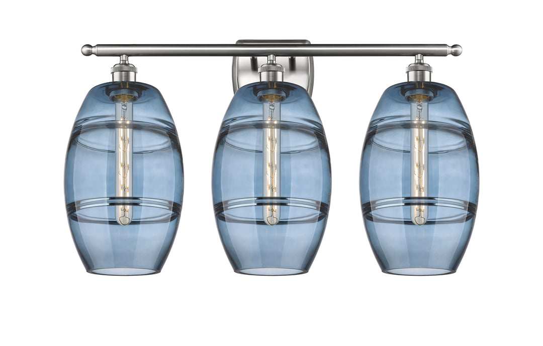Innovations Lighting Vaz 8" Bath Vanity Light - Brushed Satin Nickel