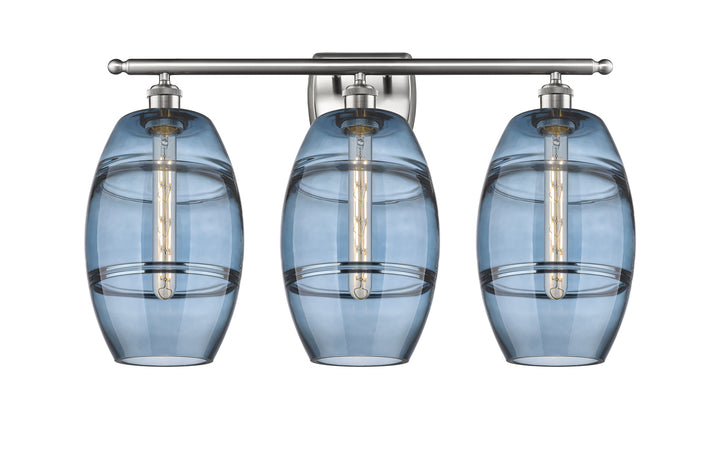 Innovations Lighting Vaz 8" Bath Vanity Light - Brushed Satin Nickel
