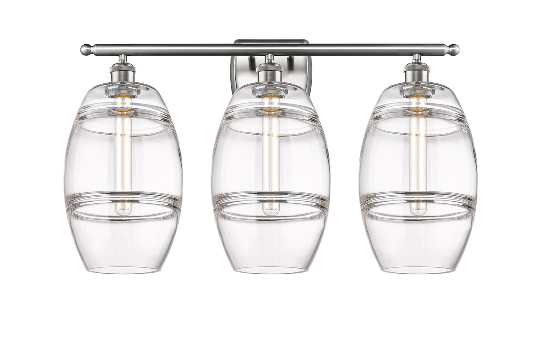 Innovations Lighting Vaz 8" Bath Vanity Light - Brushed Satin Nickel