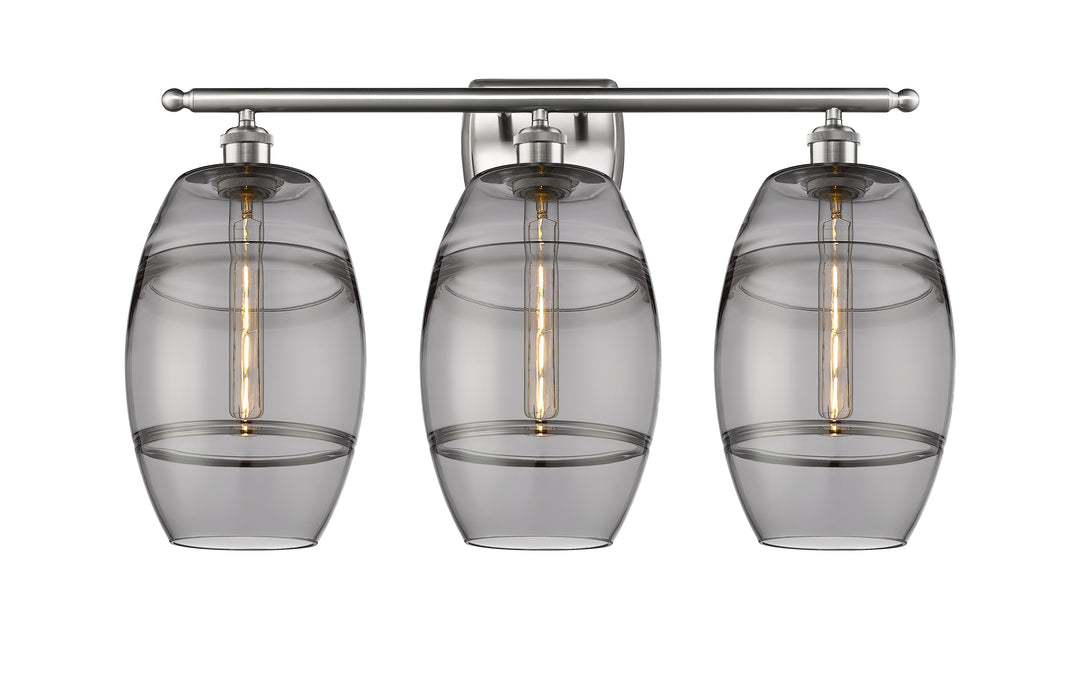 Innovations Lighting Vaz 8" Bath Vanity Light - Brushed Satin Nickel