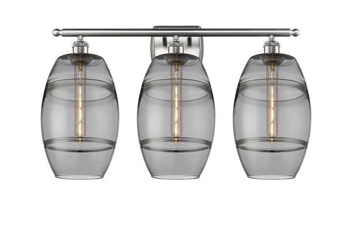 Innovations Lighting Vaz 8" Bath Vanity Light - Brushed Satin Nickel