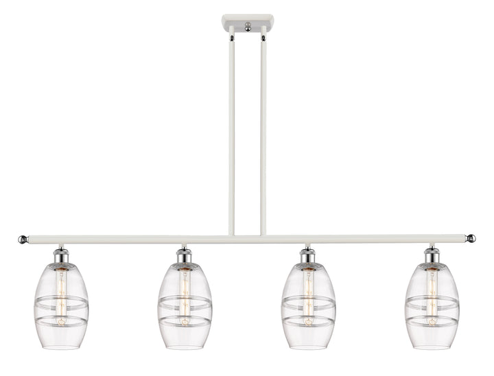 Innovations Lighting Vaz 6" Island Light - White Polished Chrome