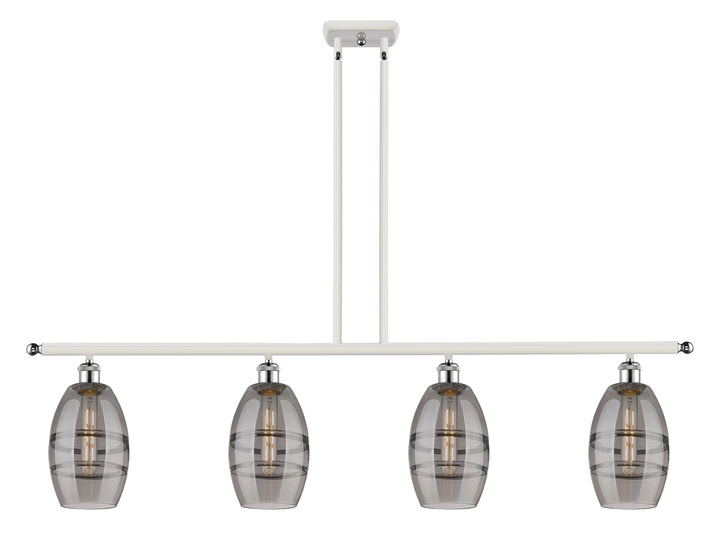 Innovations Lighting Vaz 6" Island Light - White Polished Chrome
