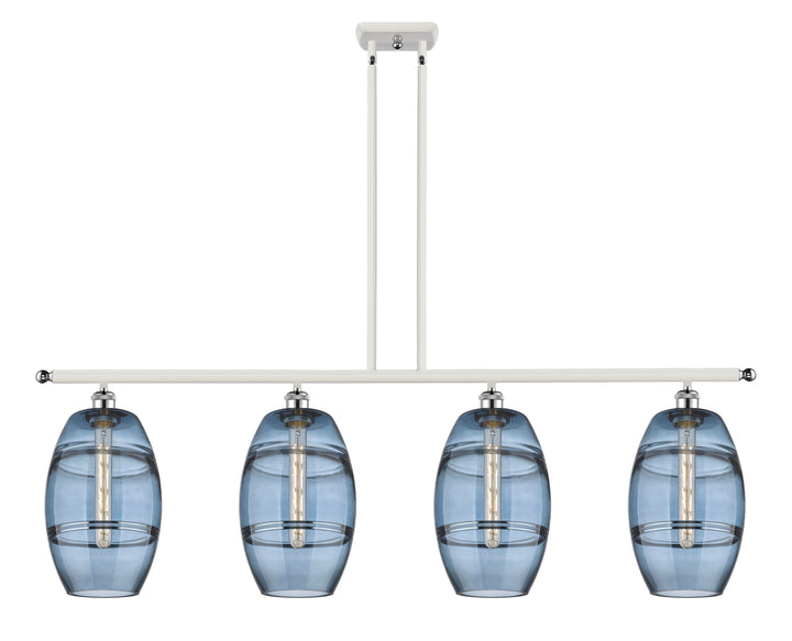 Innovations Lighting Vaz 8" Island Light - White Polished Chrome