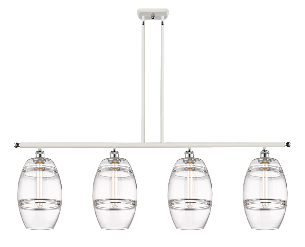 Innovations Lighting Vaz 8" Island Light - White Polished Chrome