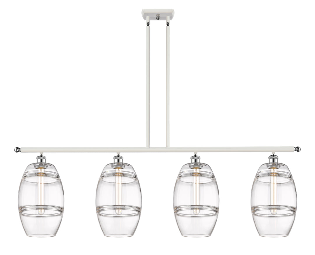 Innovations Lighting Vaz 8" Island Light - White Polished Chrome