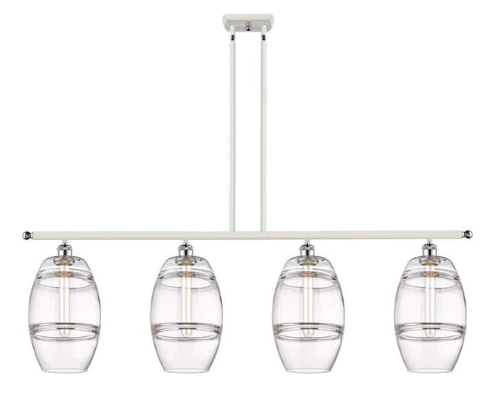 Innovations Lighting Vaz 8" Island Light - White Polished Chrome