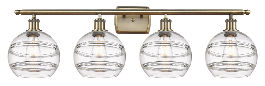 Innovations Lighting Rochester 8" Bath Vanity Light - Antique Brass
