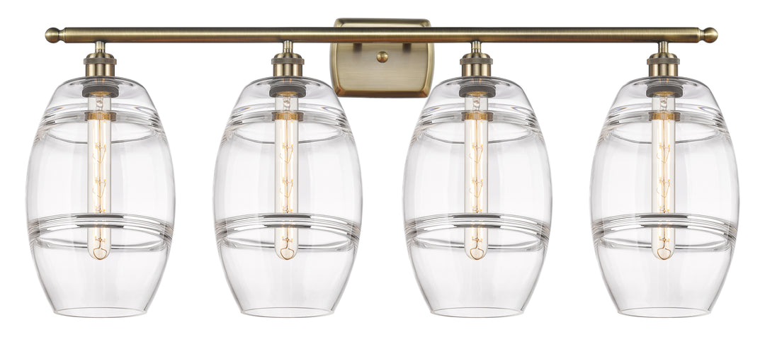 Innovations Lighting Vaz 8" Bath Vanity Light - Antique Brass