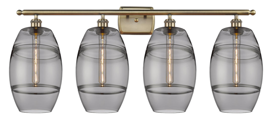 Innovations Lighting Vaz 8" Bath Vanity Light - Antique Brass