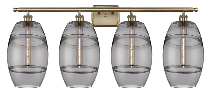 Innovations Lighting Vaz 8" Bath Vanity Light - Antique Brass