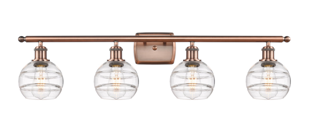 Innovations Lighting Rochester 6" Bath Vanity Light - Antique Copper