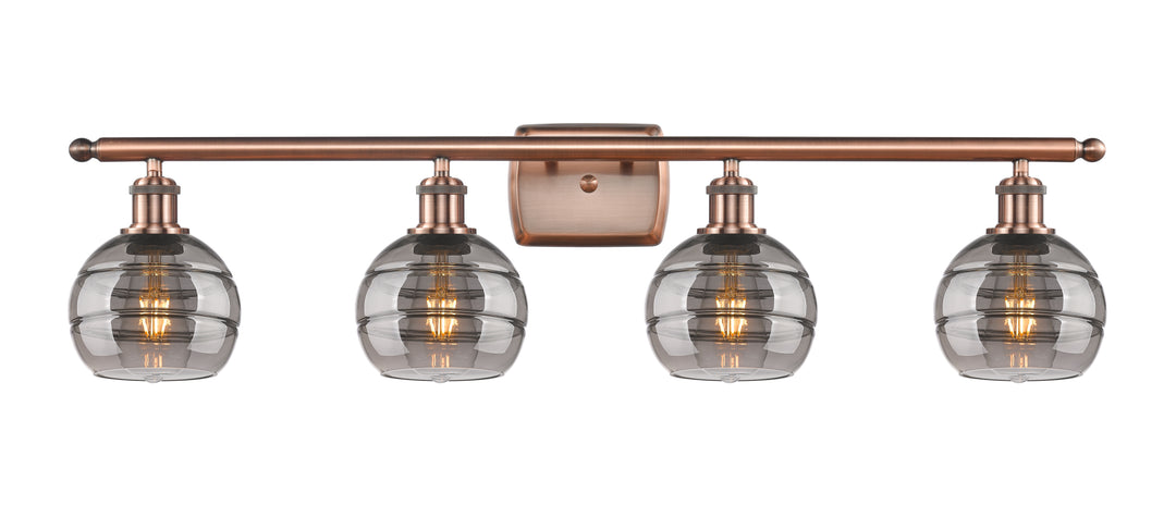 Innovations Lighting Rochester 6" Bath Vanity Light - Antique Copper