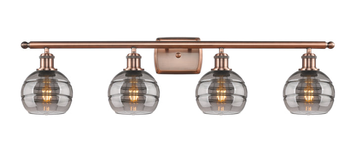 Innovations Lighting Rochester 6" Bath Vanity Light - Antique Copper
