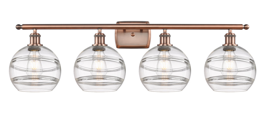 Innovations Lighting Rochester 8" Bath Vanity Light - Antique Copper