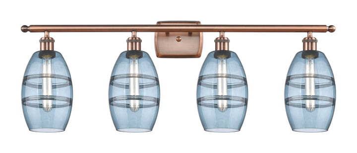 Innovations Lighting Vaz 6" Bath Vanity Light - Antique Copper