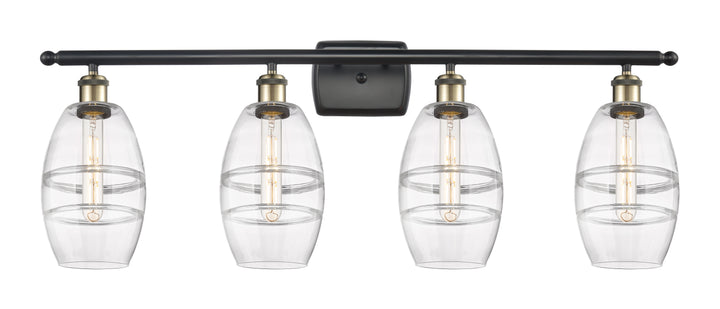 Innovations Lighting Vaz 6" Bath Vanity Light - Black Antique Brass