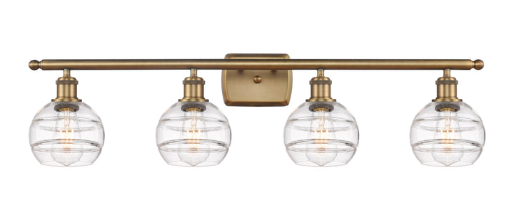 Innovations Lighting Rochester 6" Bath Vanity Light - Brushed Brass