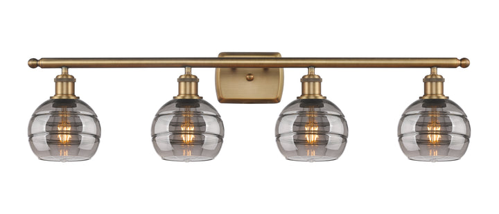 Innovations Lighting Rochester 6" Bath Vanity Light - Brushed Brass