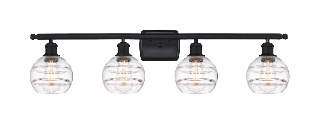 Innovations Lighting Rochester 6" Bath Vanity Light - Matte Black