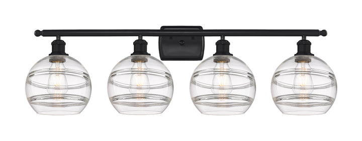 Innovations Lighting Rochester 8" Bath Vanity Light - Matte Black