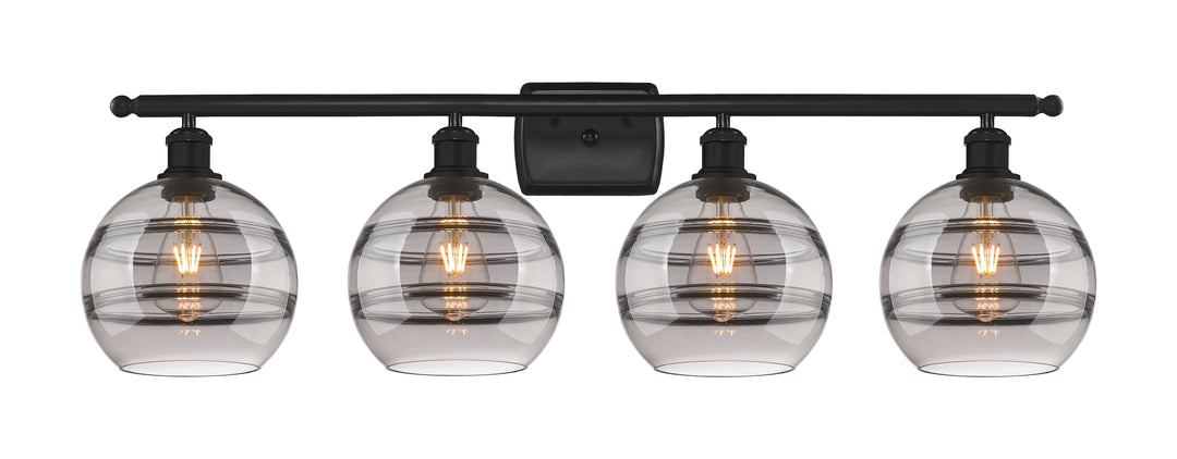 Innovations Lighting Rochester 8" Bath Vanity Light - Matte Black