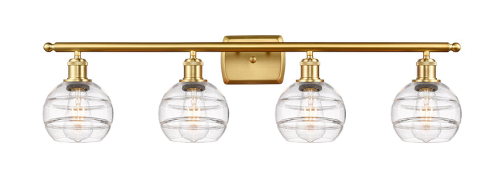 Innovations Lighting Rochester 6" Bath Vanity Light - Satin Gold