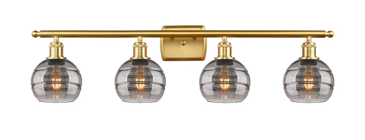 Innovations Lighting Rochester 6" Bath Vanity Light - Satin Gold
