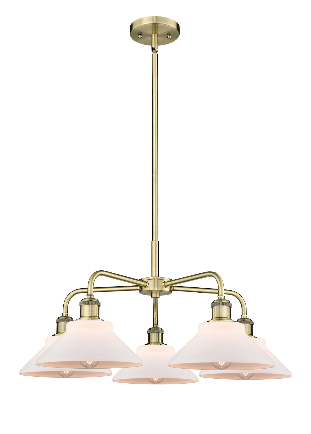 Innovations Lighting Orwell 9" Chandelier - Antique Brass