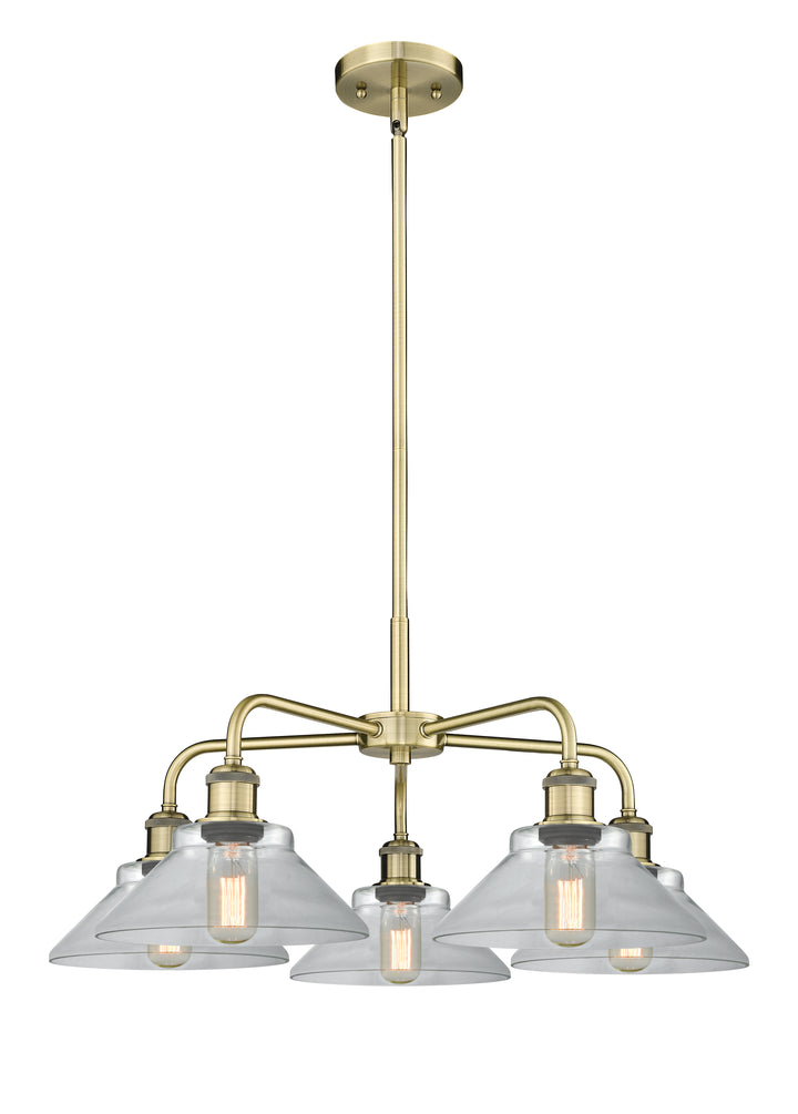Innovations Lighting Orwell 9" Chandelier - Antique Brass