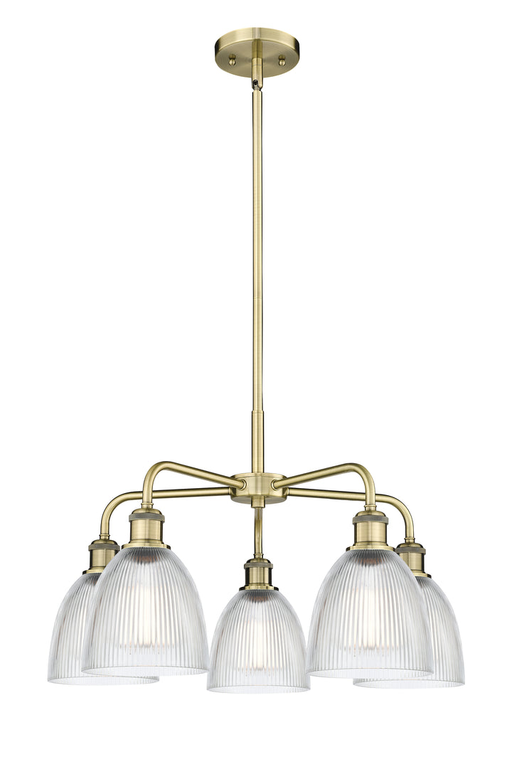 Innovations Lighting Castile 6" Chandelier - Antique Brass Chandeliers Innovations Lighting Clear ; Glass Type: Transparent  