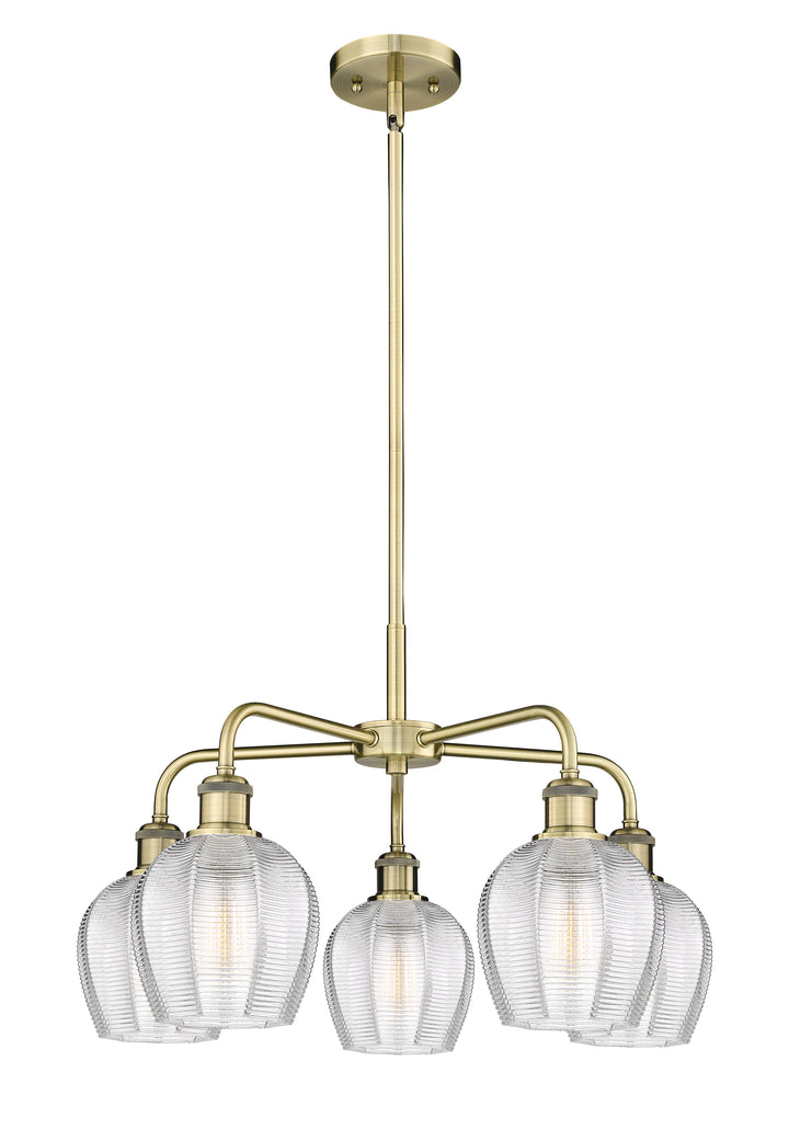 Innovations Lighting Norfolk 6" Chandelier - Antique Brass