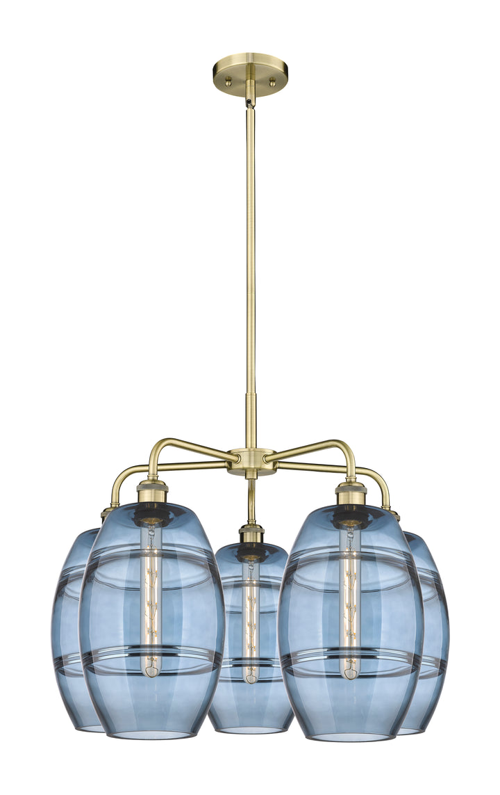 Innovations Lighting Vaz 8" Chandelier - Antique Brass