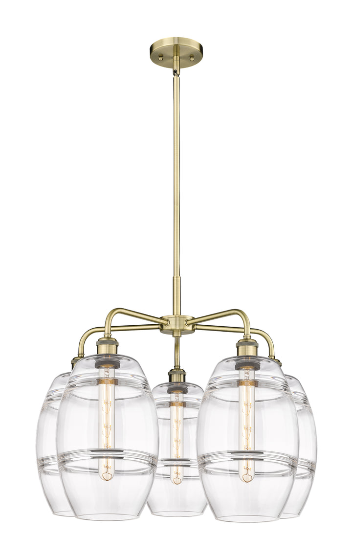 Innovations Lighting Vaz 8" Chandelier - Antique Brass