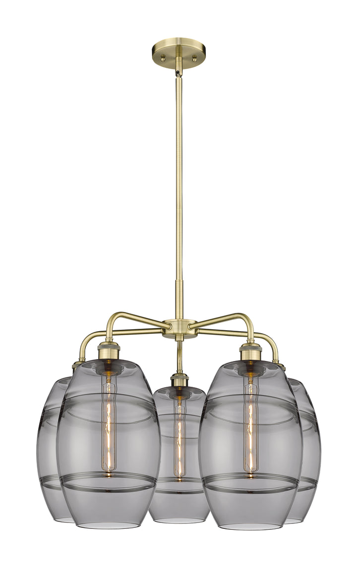 Innovations Lighting Vaz 8" Chandelier - Antique Brass