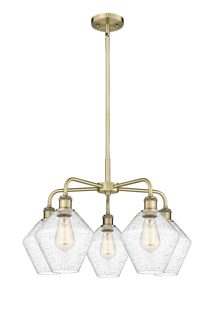 Innovations Lighting Cindyrella 8" Chandelier - Antique Brass