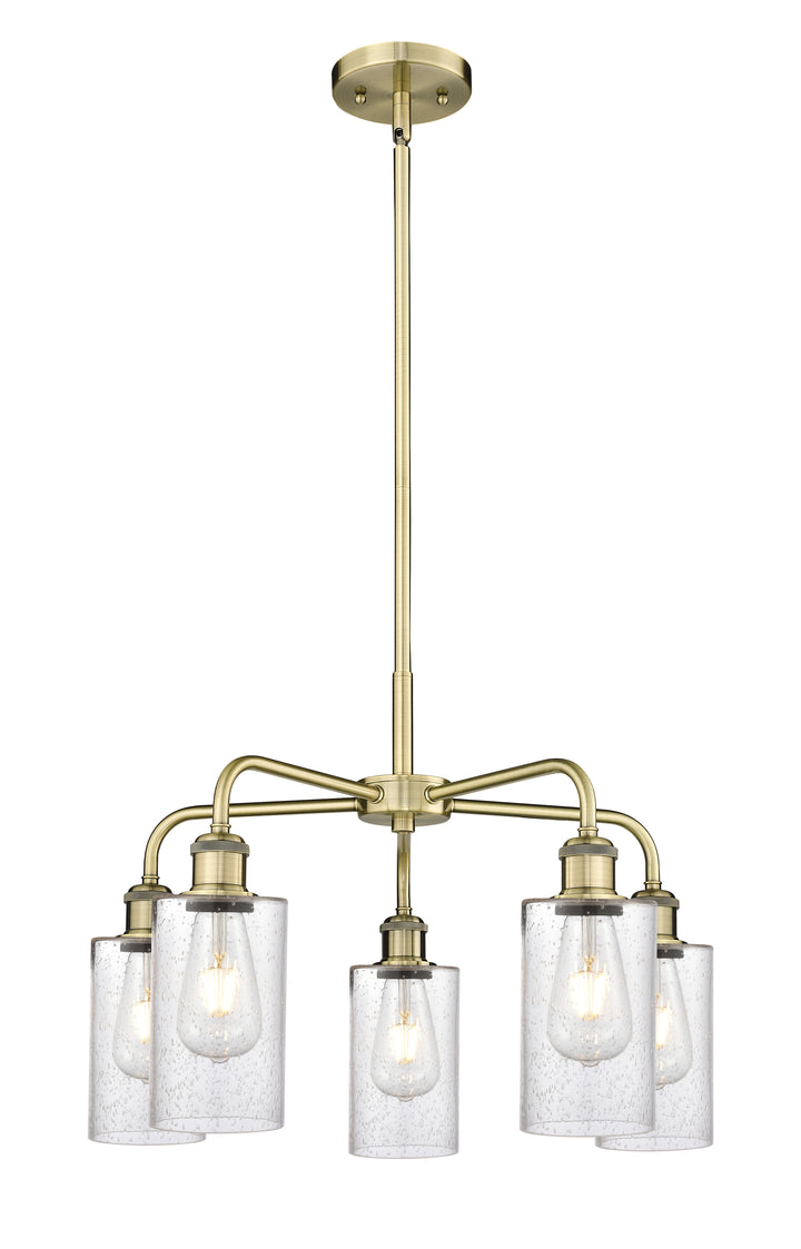 Innovations Lighting Clymer 4" Chandelier - Antique Brass