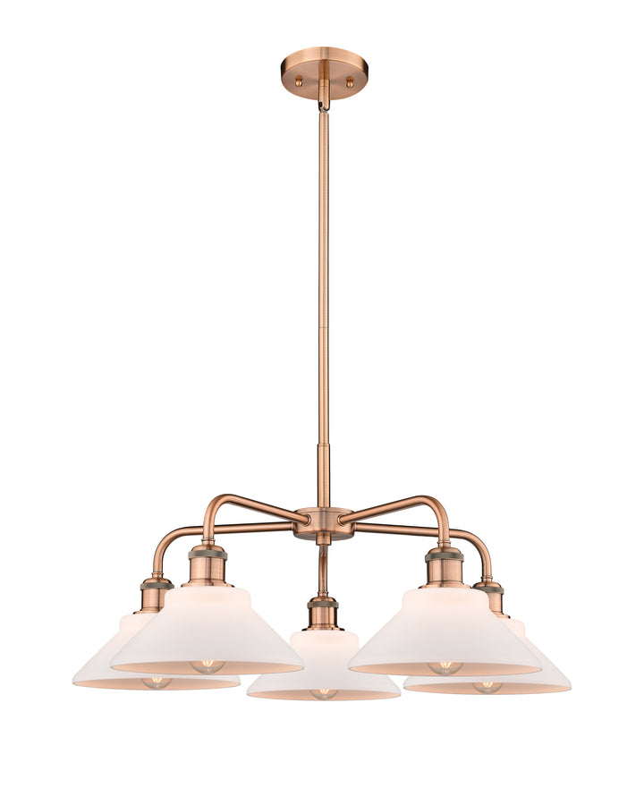 Innovations Lighting Orwell 9" Chandelier - Antique Copper
