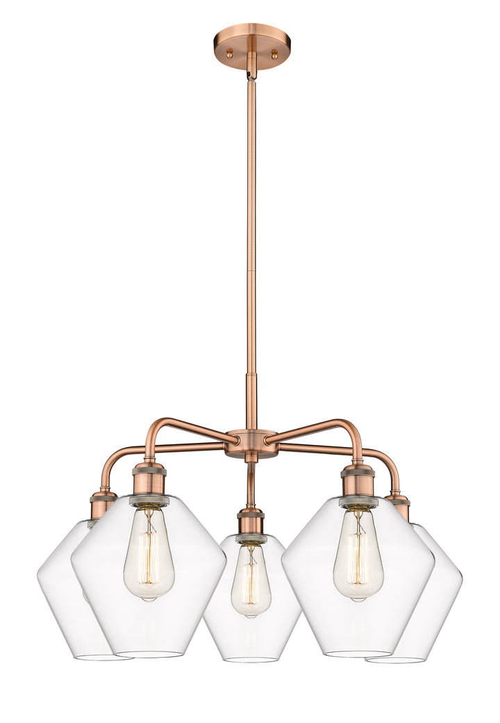 Innovations Lighting Cindyrella 8" Chandelier - Antique Copper