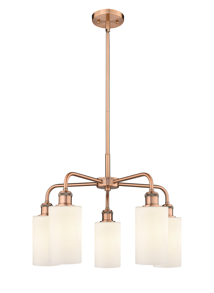 Innovations Lighting Clymer 4" Chandelier - Antique Copper