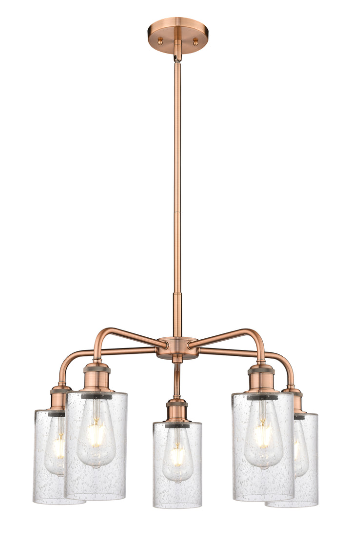 Innovations Lighting Clymer 4" Chandelier - Antique Copper