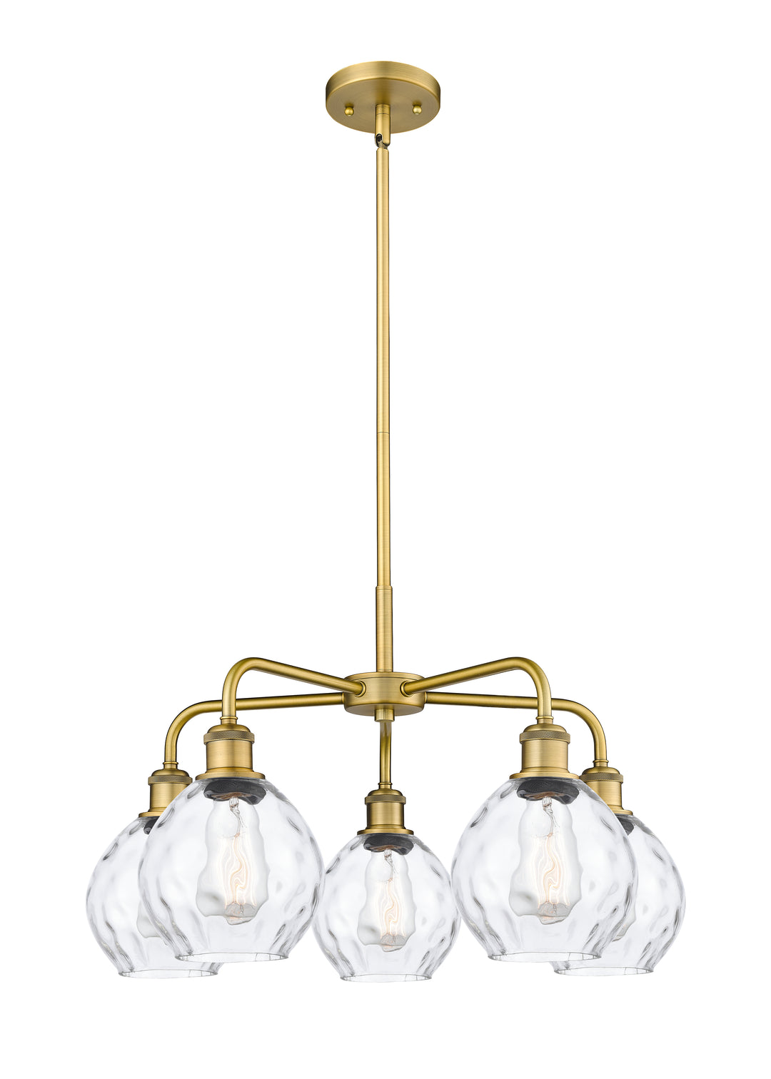 Innovations Lighting Waverly 6" Chandelier - Brushed Brass